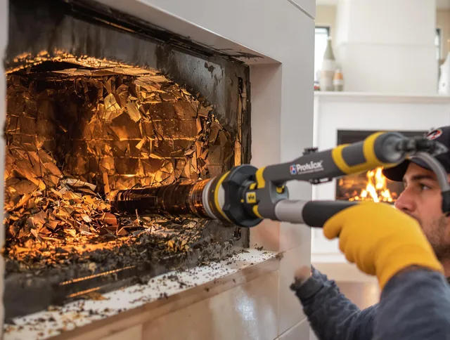 Professional chimney cleaning by South Whittier Chimney Sweep in South Whittier, CA