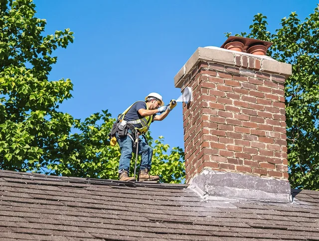 South Whittier Chimney Sweep performing an inspection with advanced tools in South Whittier, CA