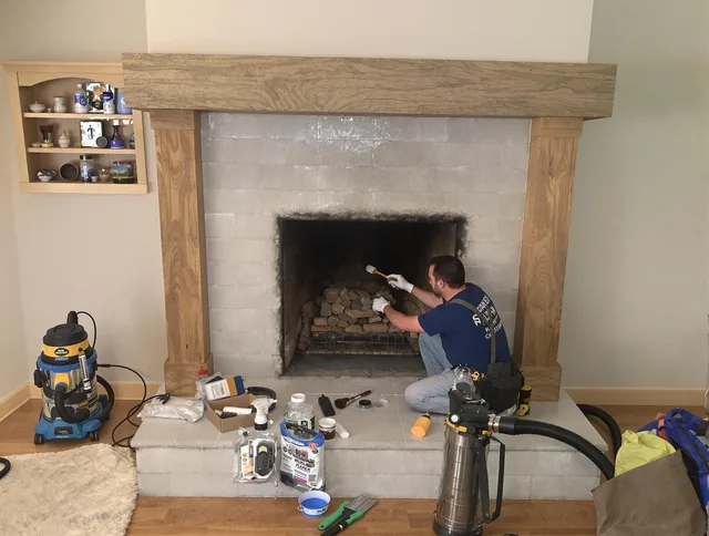Detailed creosote removal process by South Whittier Chimney Sweep in South Whittier, CA